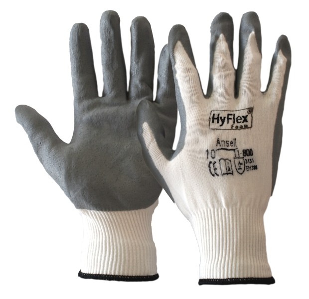 guanti con palmo in Nitrile Ansell Hyflex 11-800 9/L guanti con palmo in Nitrile Ansell Hyflex 11-800 9/L